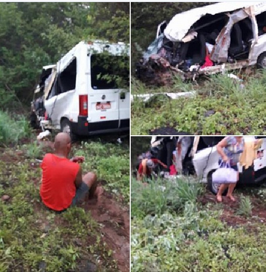 Acidente grave entre Santa Maria da Vitória e Correntina  (Foto/Facebook)