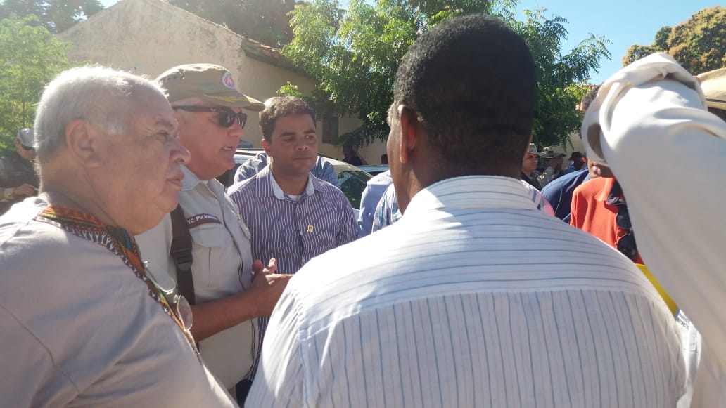 Rui Costa em Bom Jesus da Lapa: autoridades conversam sobre acesso de manifestantes 