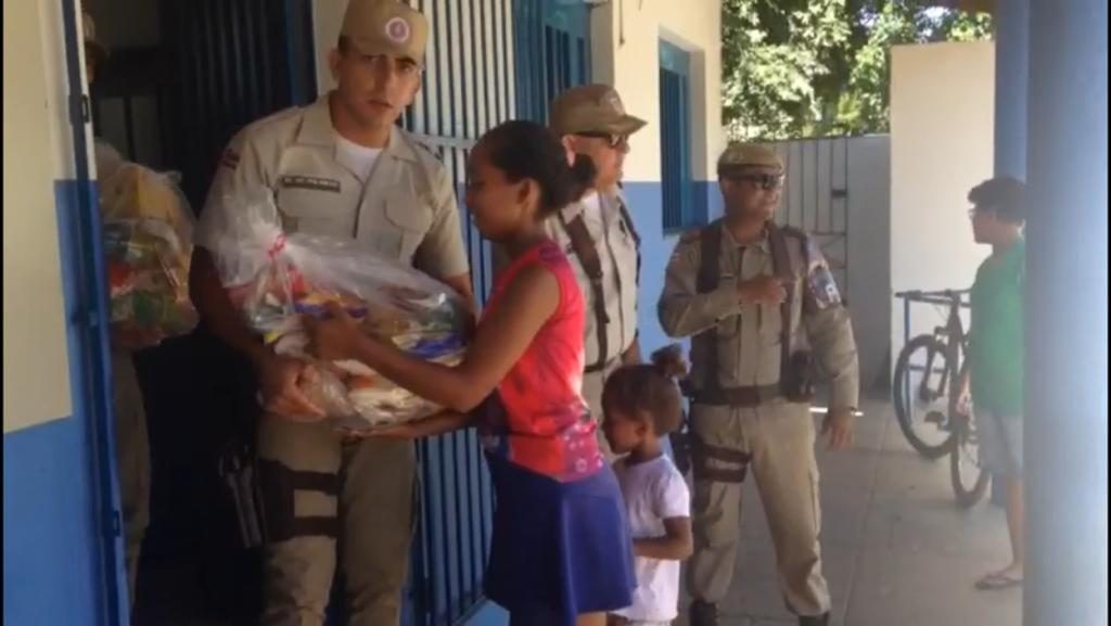 Campanha Natal Sem Fome - PM Bom Jesus da Lapa (2)