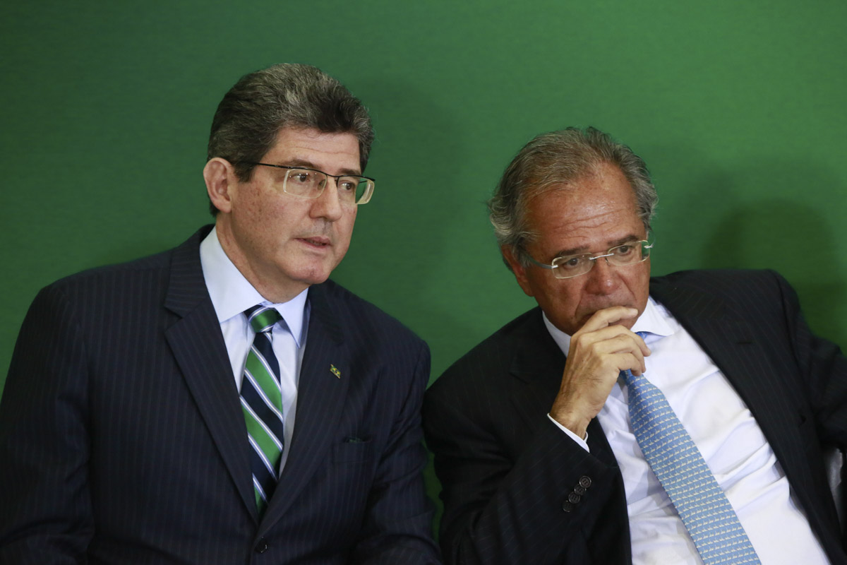 Brasília(DF), 7/1/2019 - Joaquim Levy (pres do BNDES). Posse dos presidentes do Banco Central, BB e Caixa Economica. Foto: Rafaela Felicciano/Metrópoles