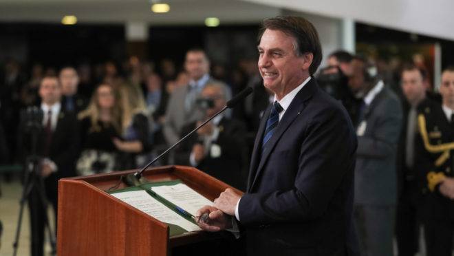 (Brasília - DF, 04/07/2019) Solenidade de Posse do General Luiz Eduardo Ramos Baptista Pereira, Ministro de Estado Chefe da Secretaria de Governo da Presidência da República. rFoto: Marcos Corrêa/PR
