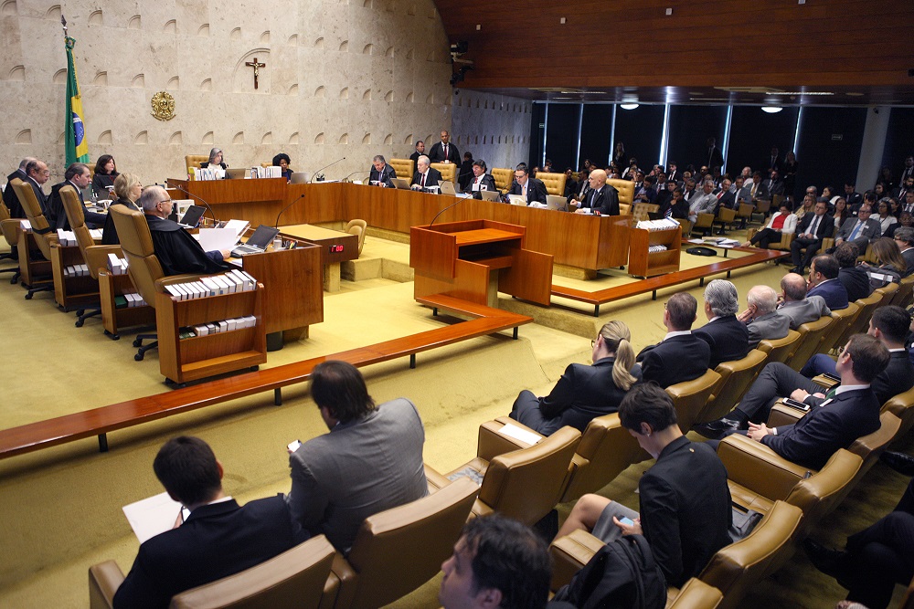BRASILIA , DF , 22.03.2018 , BRASIL , Sessão plenária do Supremo Tribunal Federal . Foto: Carlos Moura / STF DIREITOS RESERVADOS. NÃO PUBLICAR SEM AUTORIZAÇÃO DO DETENTOR DOS DIREITOS AUTORAIS E DE IMAGEM