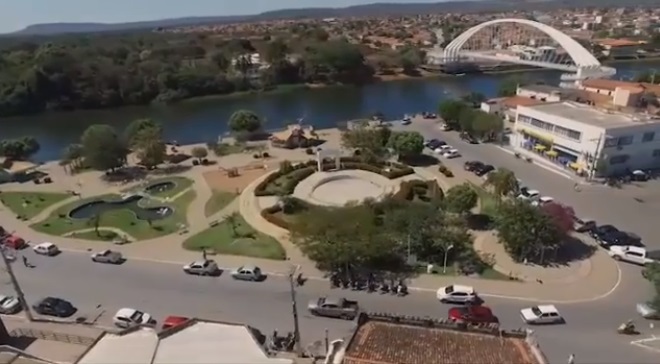 Imagem aérea Santa Maria da Vitória