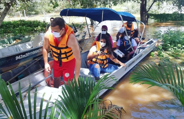 #Bahia: Cheia do Rio São Francisco: Força-tarefa realiza resgate de ribeirinhos das ilhas em Bom Jesus da Lapa