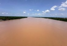 Nível do Rio São Francisco continua subindo e ultrapassa os 4 metros em Bom Jesus da Lapa
