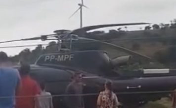 Helicóptero realiza pouso de emergência na zona rural de Guanambi