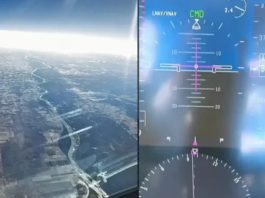 Piloto registra o Rio São Francisco a 37 mil pés sobre Bom Jesus da Lapa