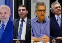 Datafolha: Lula empata com Flávio, Caiado e Zema no 2º turno