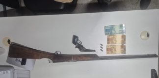 Denúncia de mulher pedindo socorro por violência doméstica leva à prisão de homem e apreensão de armas em Paratinga