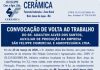 CONVOCAÇÃO DE VOLTA AO TRABALHO DO SR. ADAILTON ALVES DOS SANTOS, AUXILIAR DE PRODUÇÃO DA EMPRESA SÃO FELIPPE COMERCIAL E AGROPECUÁRIA LTDA