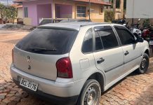 Polícia Militar recupera veículo com restrição de furto e conduz dois suspeitos à delegacia em Matina