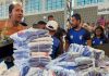 Prefeitura entrega uniformes e chuteiras para cerca de 2 mil alunos da Liga Desportiva Lapense