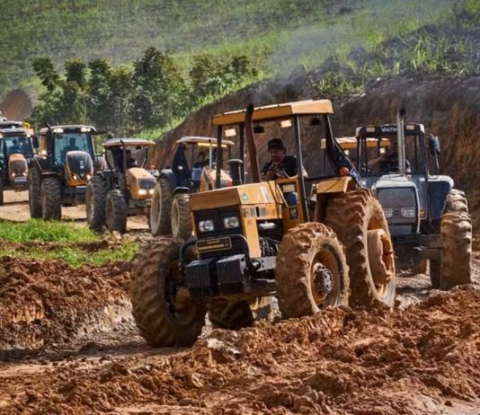 Tratores vão percorrer 206 km e passar por Bom Jesus da Lapa durante expedição pelo Oeste da Bahia