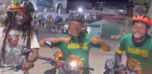 Ciclistas de Ipirá concluem jornada de fé até Bom Jesus da Lapa