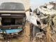 Colisão frontal entre ônibus da Novo Horizonte e carro funerário deixa dois mortos na BR-020, em Correntina