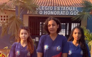 Estudantes voltam a cobrar melhorias em escola de Serra do Ramalho após divulgação de vídeo nas redes sociais