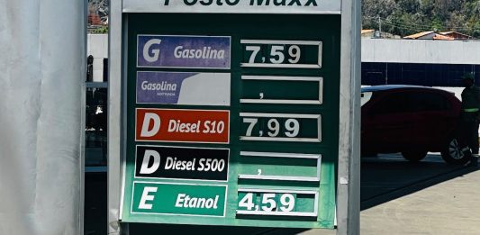 Com gasolina a R$ 7,59, Bom Jesus da Lapa registra um dos preços mais altos da Bahia